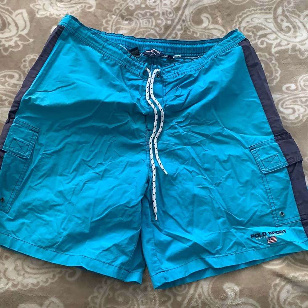 Vtg polo sport shorts /trunks